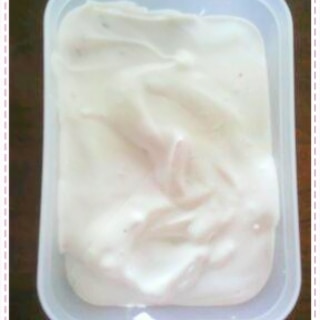 泡立て30秒　練乳ヨーグルトアイスクリーム
